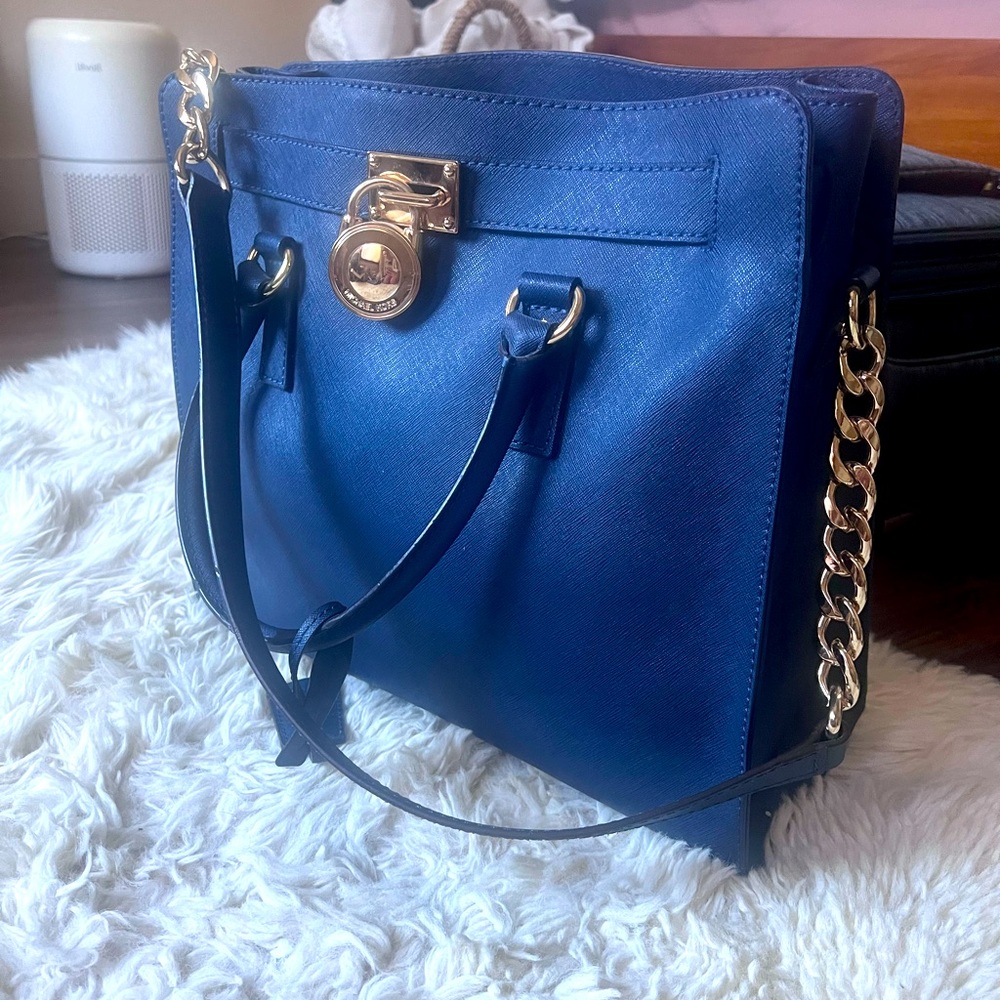 Michael Kors Hamilton Saffiano Leather Purse